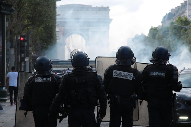 France school protests intensify with tear gas in major cities