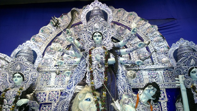 पीरपैंती में 11 स्थानों पर दुर्गापूजा की तैयारी